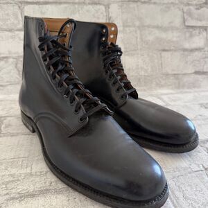 VTG Rare Vietnam Era Military Tactical Combat Leather Lace Up Boots Shoes 10.5D